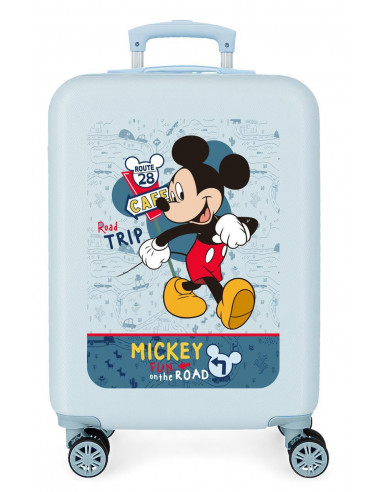 TROLLEY ABS 55CM.4R MICKEY ROAD TRIP